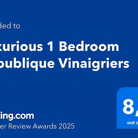 Luxurious 1 Bedroom Republique Vinaigriers Free Netflix ปารีส ภายนอก รูปภาพ