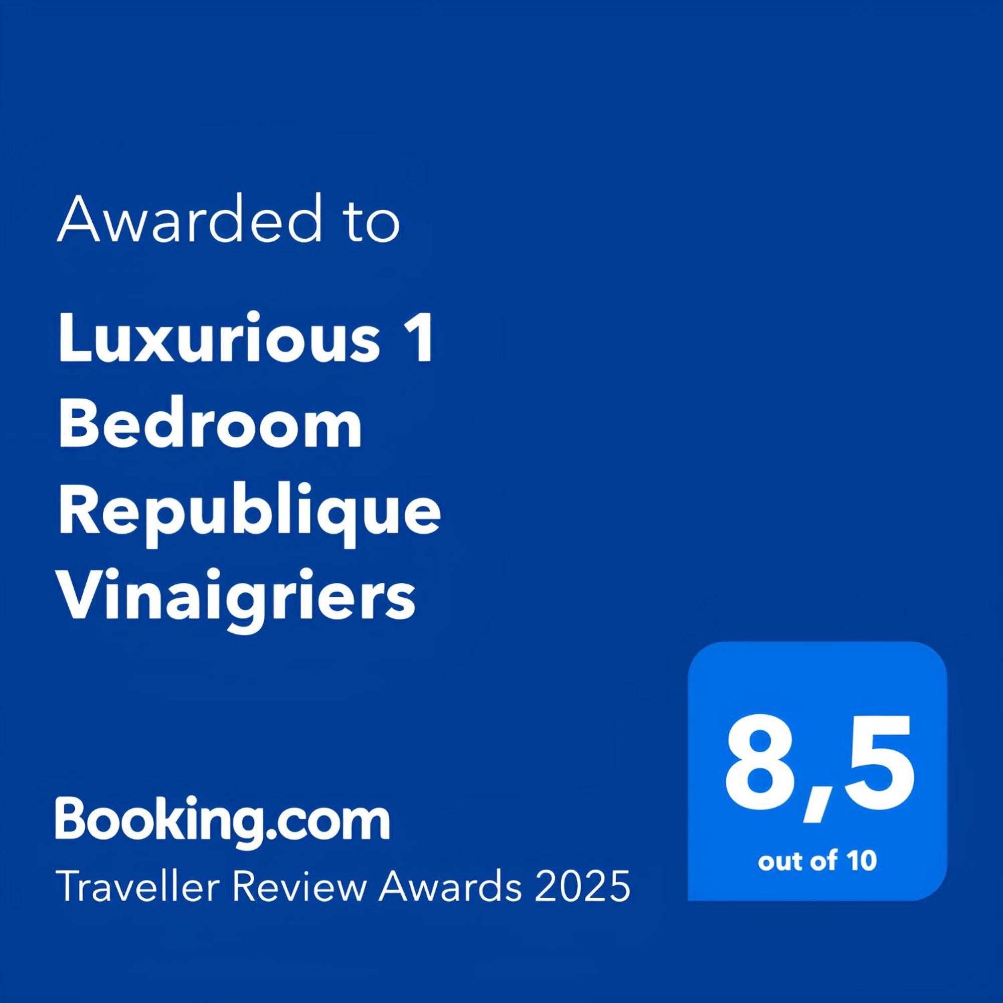 Luxurious 1 Bedroom Republique Vinaigriers Free Netflix ปารีส ภายนอก รูปภาพ